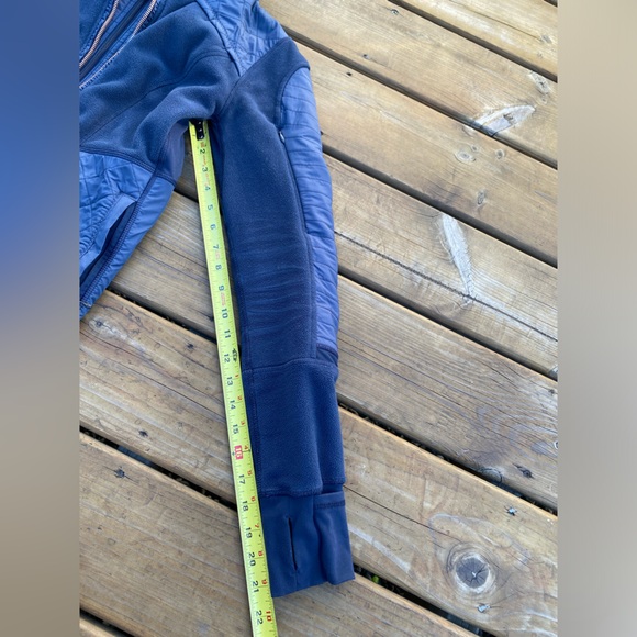 Lululemon Fleecy Keen Jacket Women’s Navy blue Size 6. - Picture 8 of 14